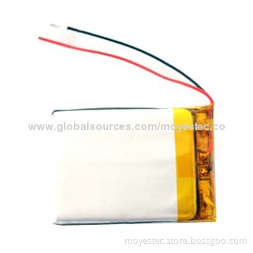 3.7V/1,200mAh Lithium Polymer Battery with High-capacity Density